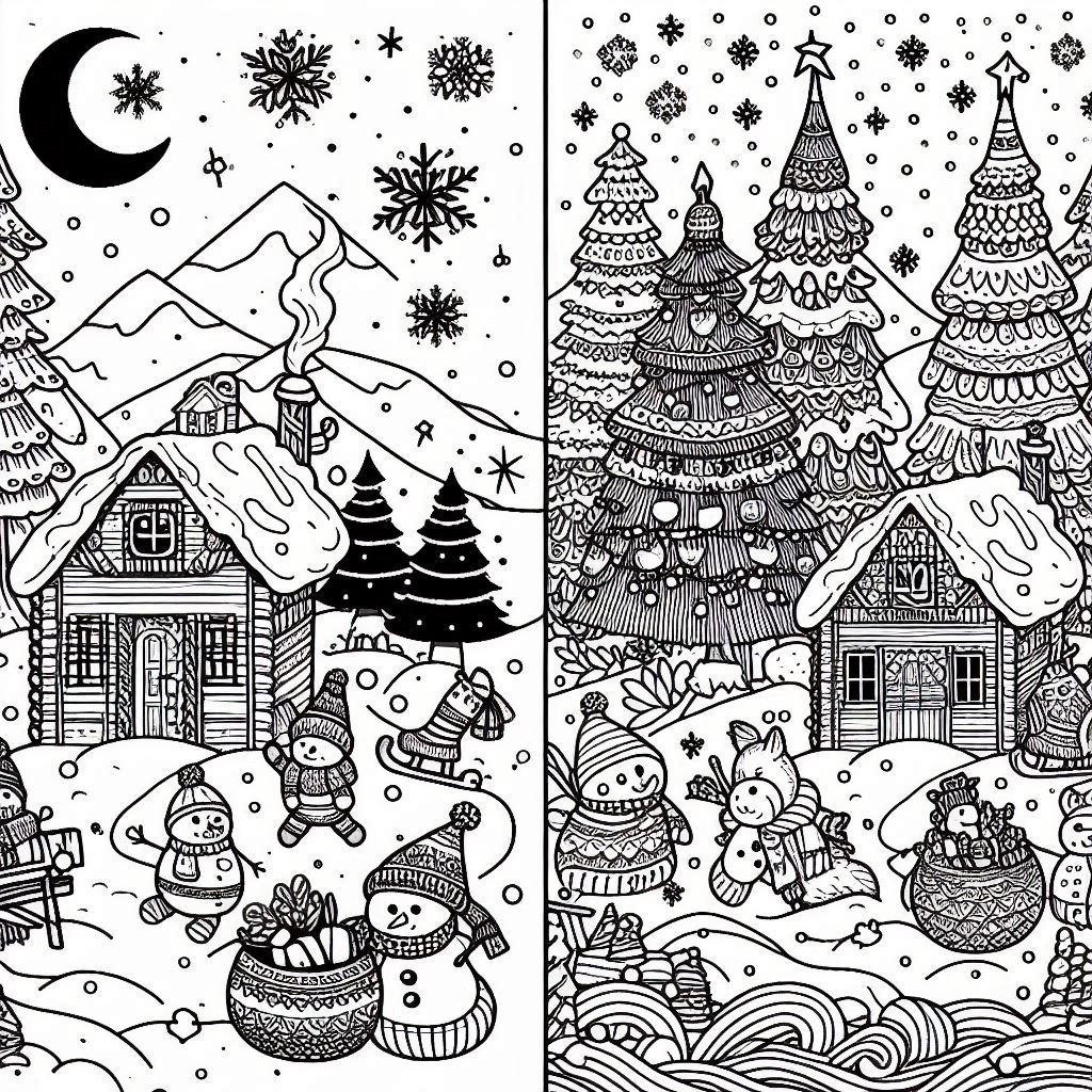 Colorir inverno