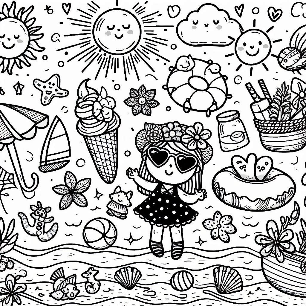 Colorir verao