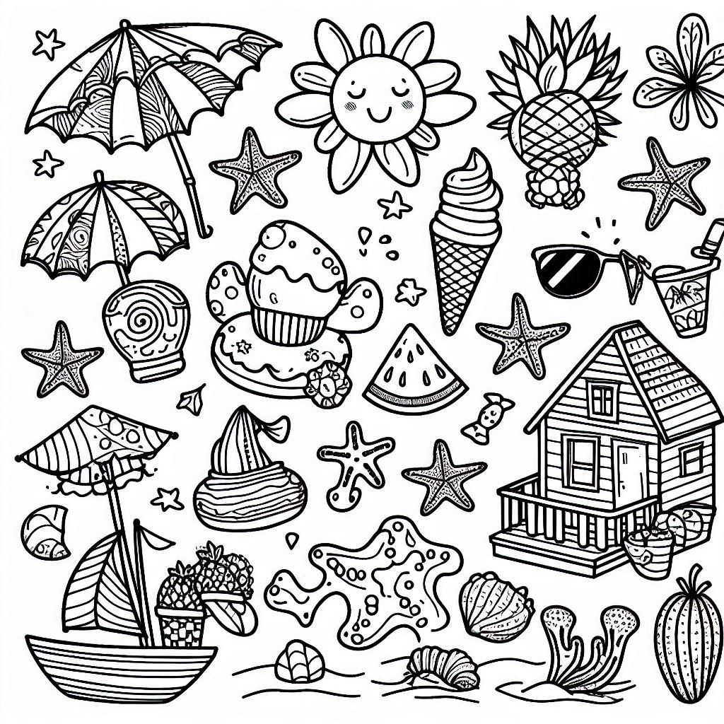 Colorir verao