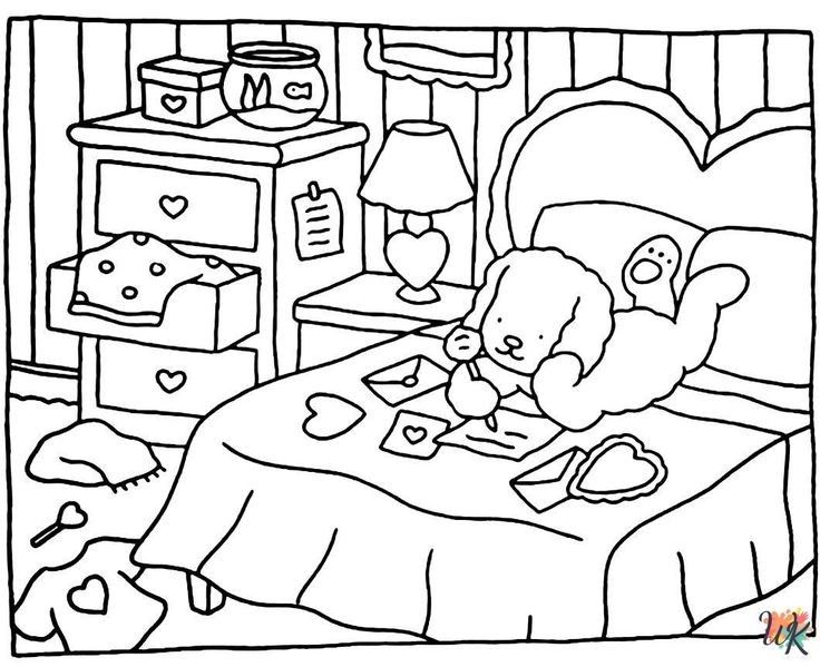 Desenho do bobbie goods para colorir e imprimir