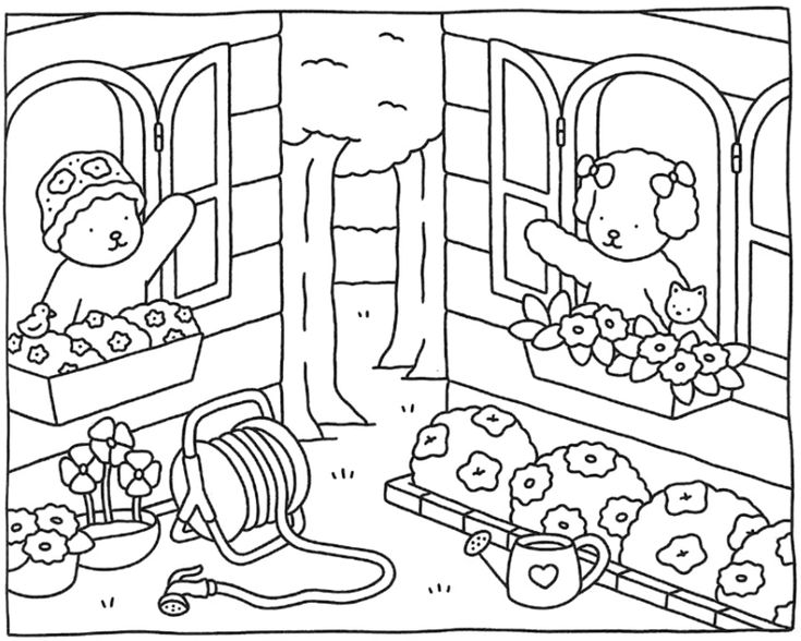 Desenho do bobbie goods para colorir e imprimir