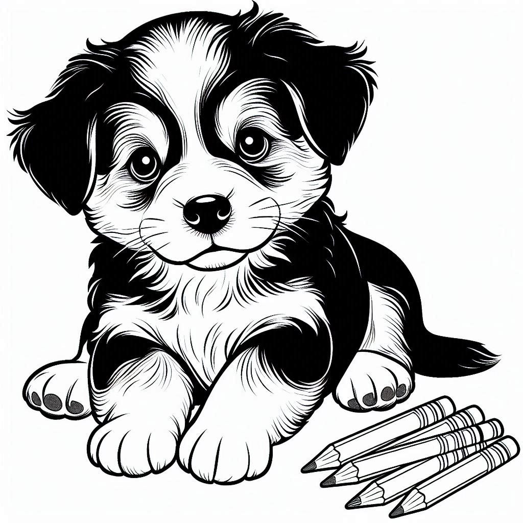 Colorir cachorro
