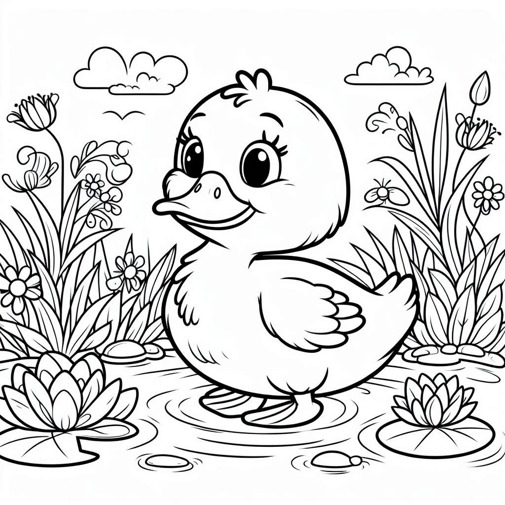 Colorir pato