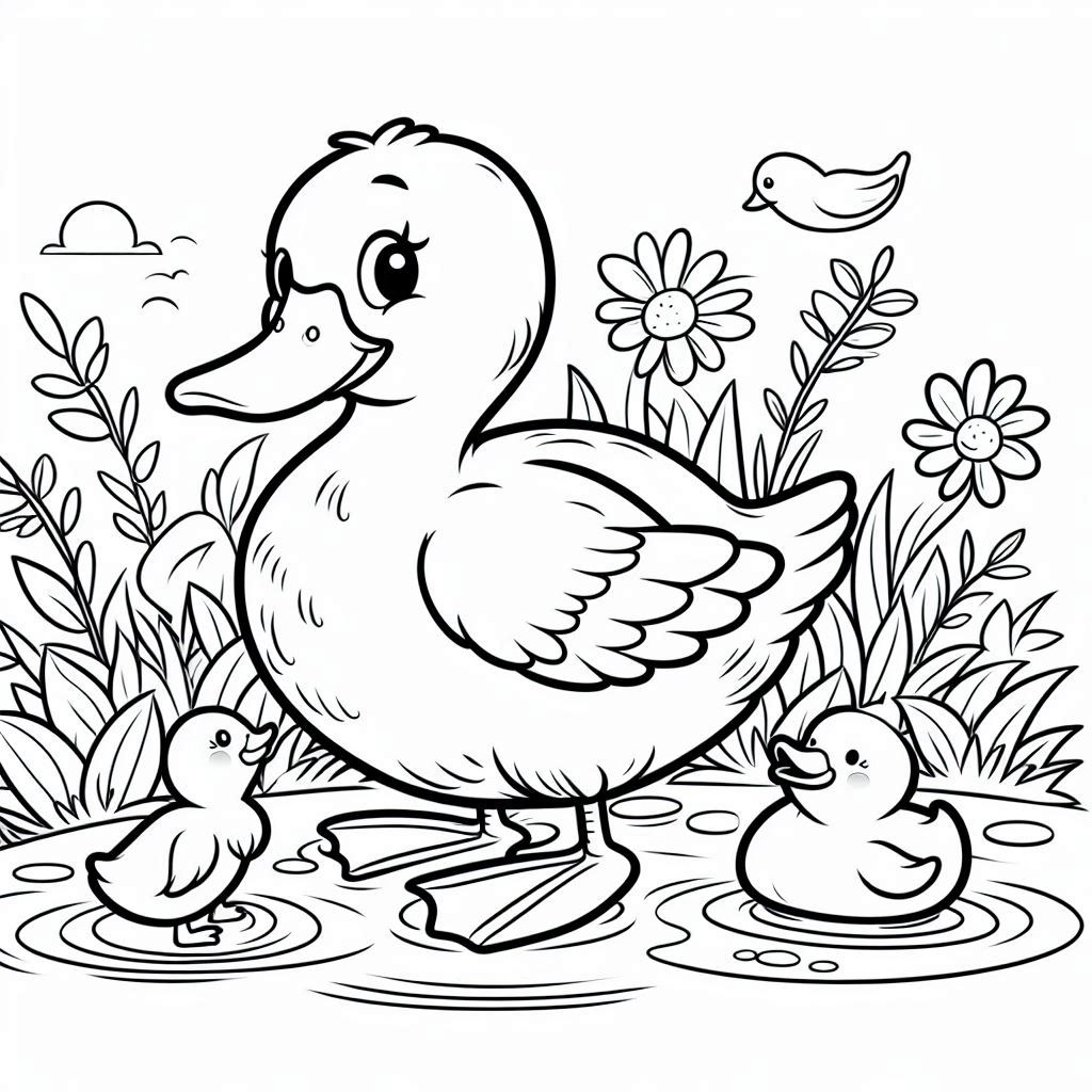 Colorir pato