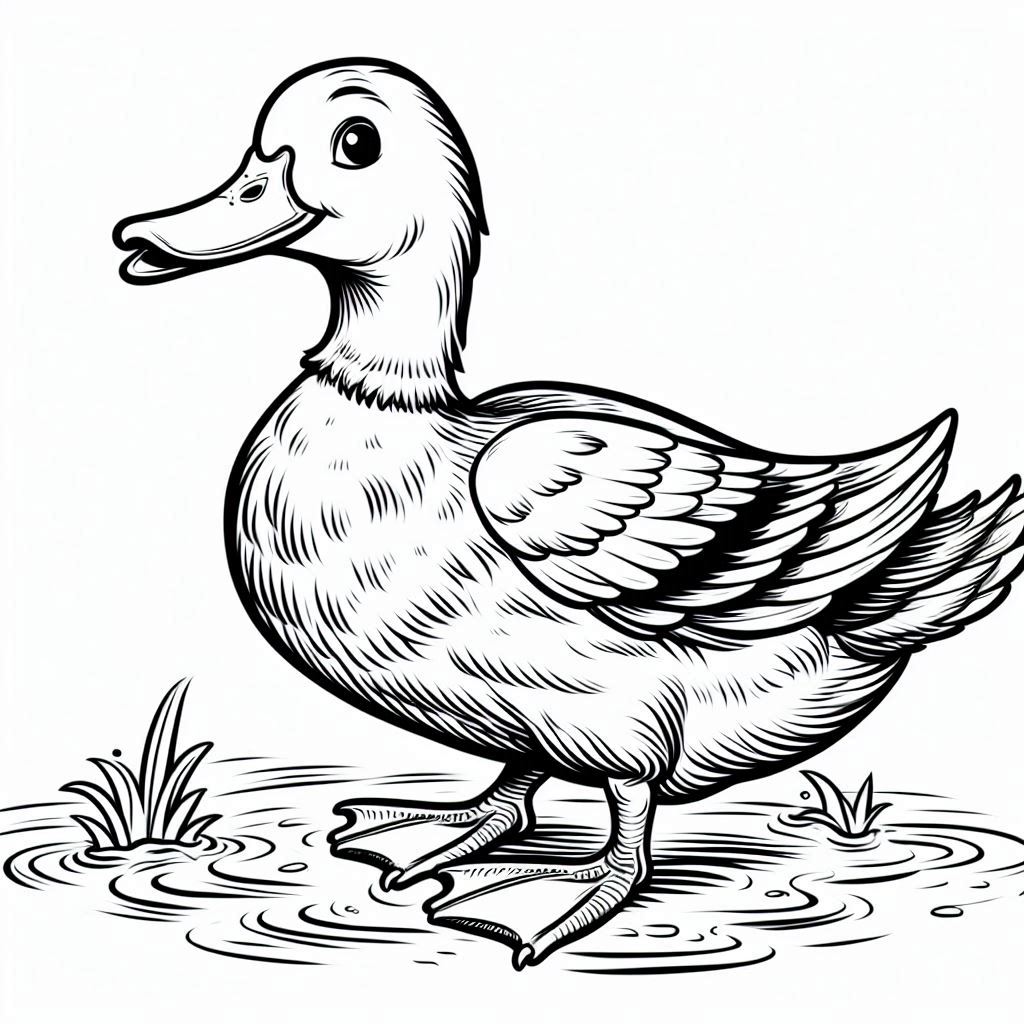 Colorir pato