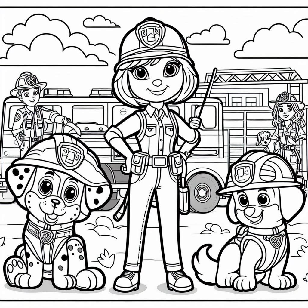 Colorir patrulha canina
