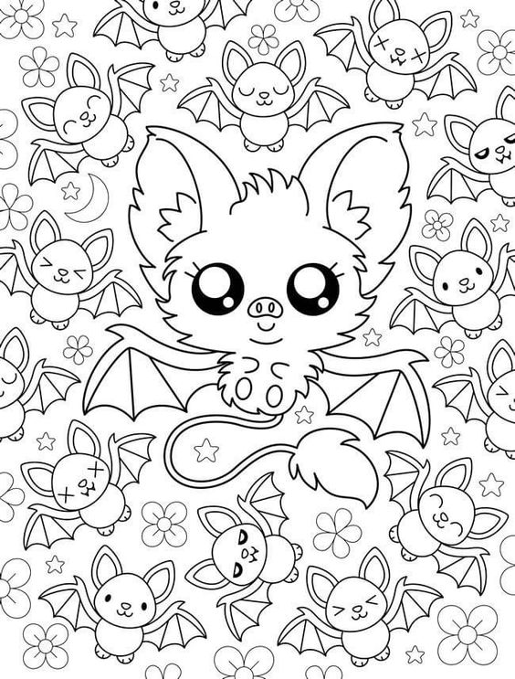 Desenho do halloween para colorir