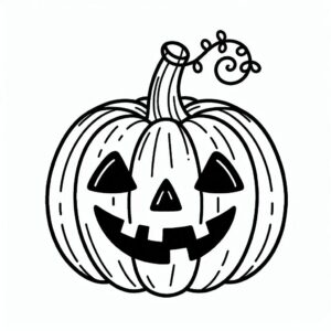Desenhos da ababora do halloween para imprimir e colorir