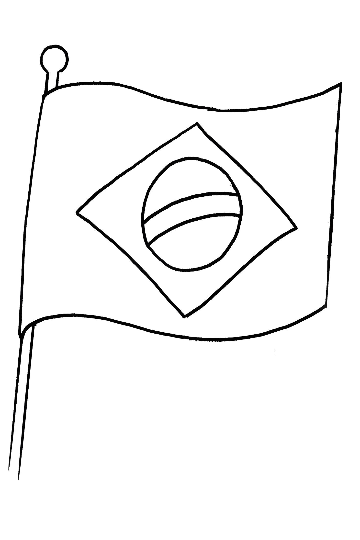 Desenho para colorir Mapa Do Brasil