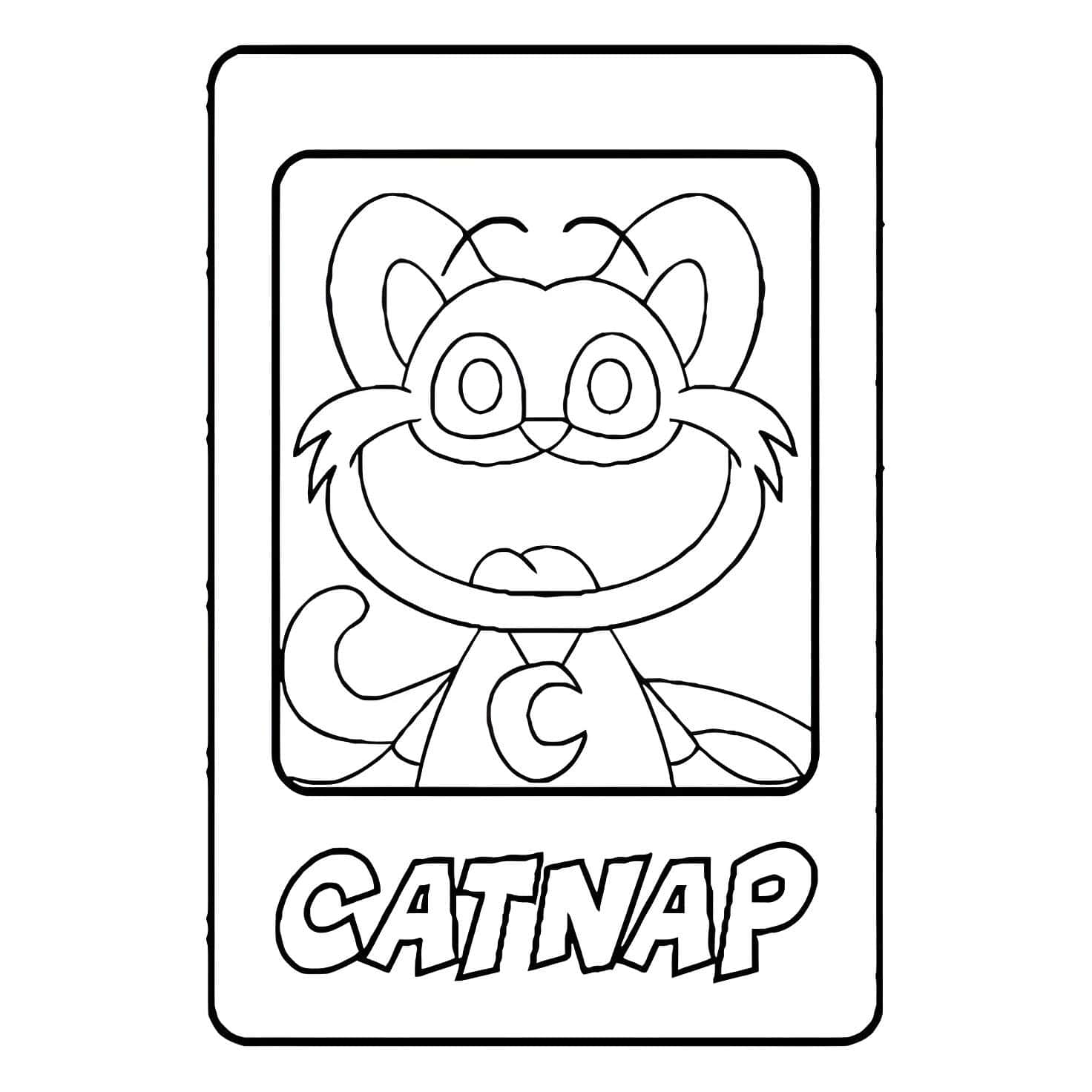 Catnap Desenho Para Imprimir Gratis